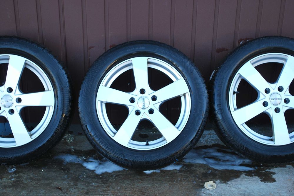 Koła 225/55 R17 5x115 Alufelgi + opony zimowe 7Jx17H2 ET43 70,1mm