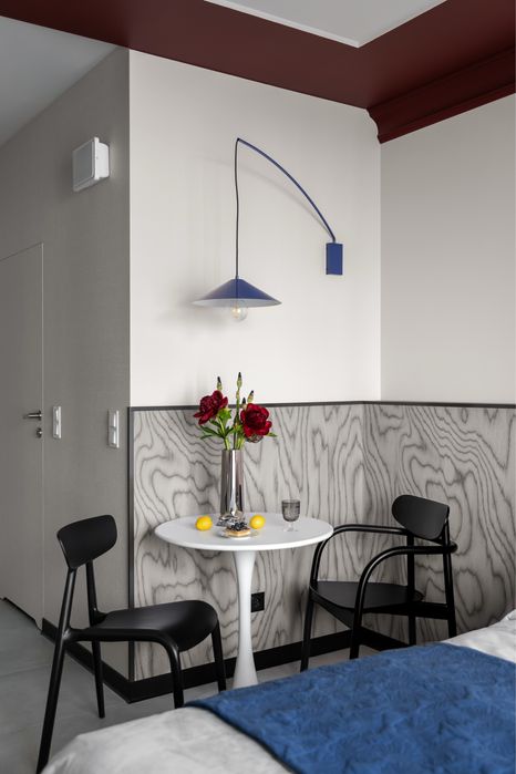 Kinkiet lampa niebieska Kave Home NOWA