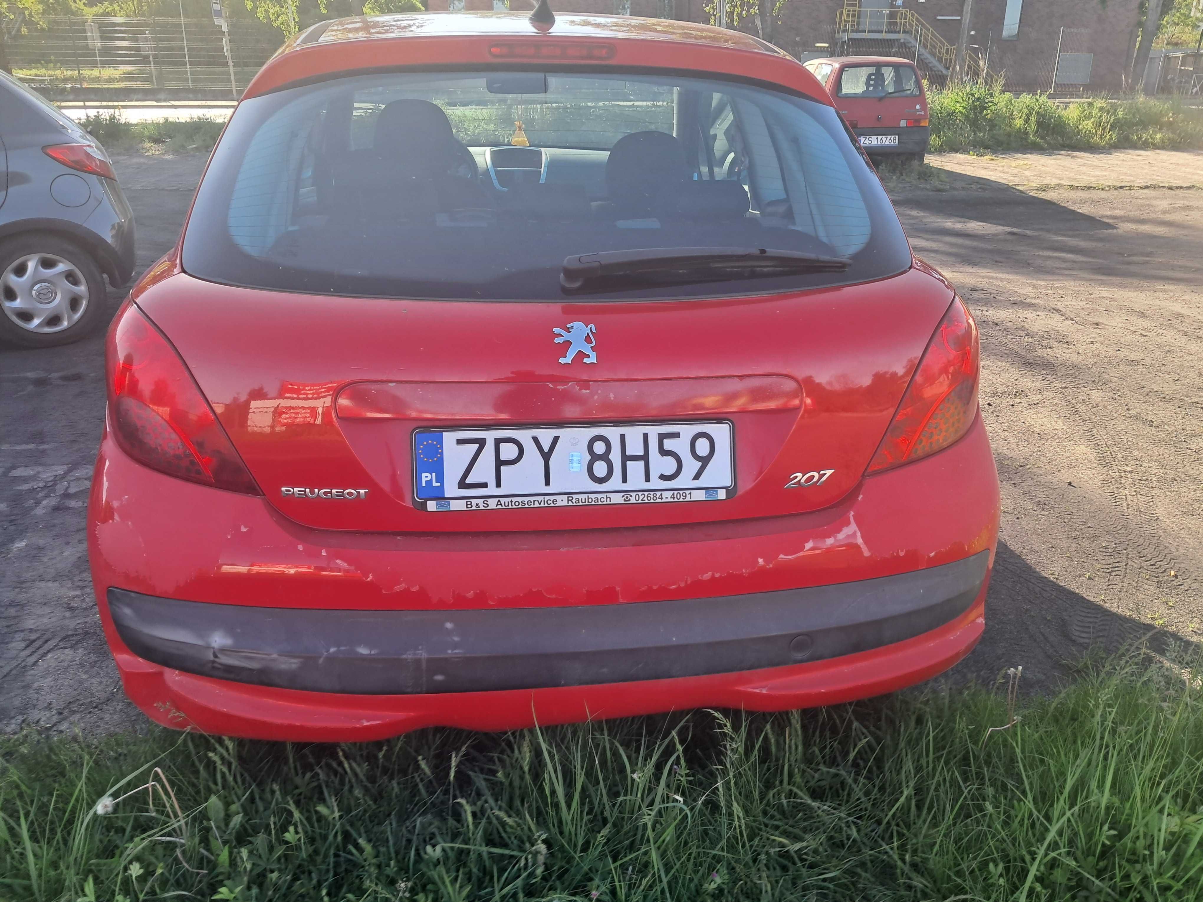 Peugeot 207  Zarejestrowany