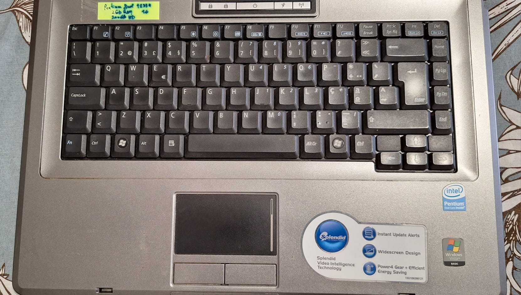 Portátil Asus X51RL para peças