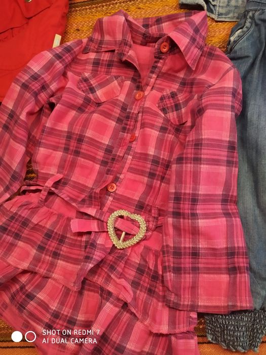 Ubranka dla dziewczynki rozmiar 86