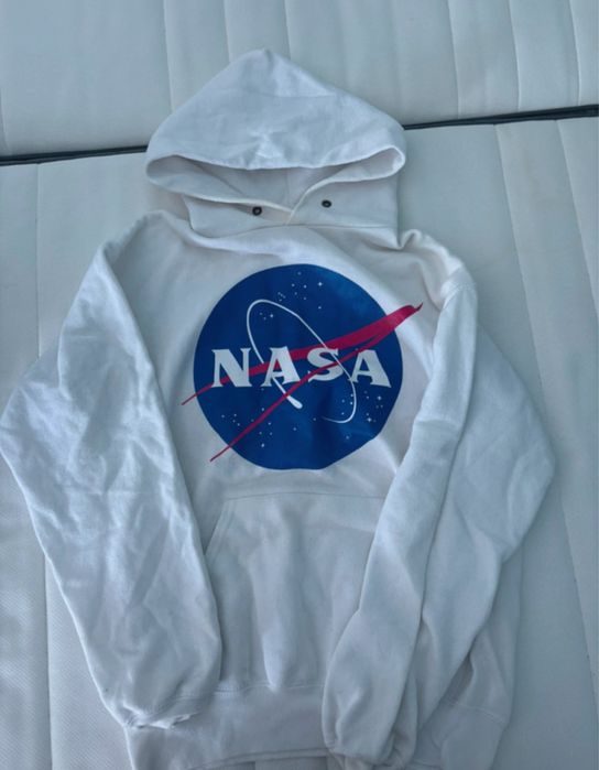 Biała bluza unisex