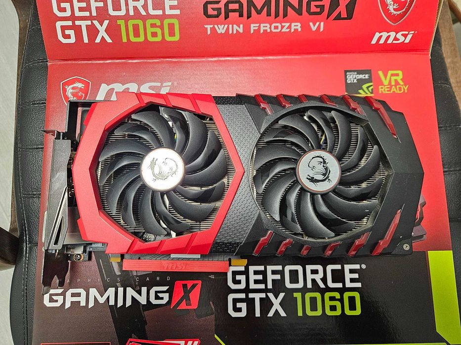 Nvidia. MSI Gaming X. GTX 1060 6gb.