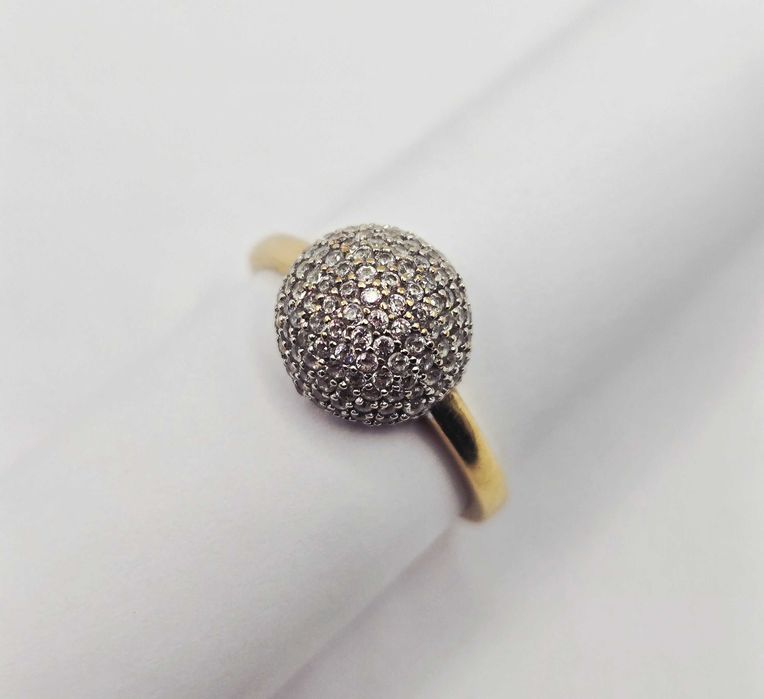 Pierścionek Złoty 585 waga 2,84gr Rozmiar 18