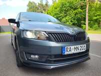 Skoda RAPID MONTE CARLO*KSENON*Panorama Dach*Grzane Siedzenia*ALU 17*KLIMA*ZADBANY