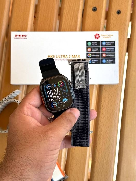 Smartwatch HK9 ULTRA 2 MAX HK9 Ultra z czarnym
