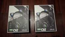 Auriculares Bluetooth com orelhas de gato
