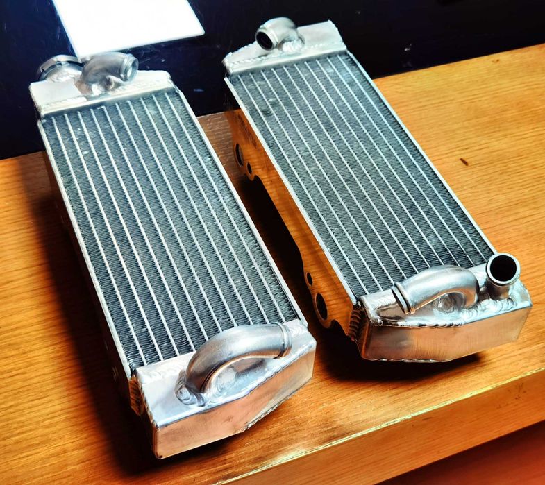 Radiadores Alumínio KTM 250, 300 e 380 SX e EXC desde 1998 até 2003