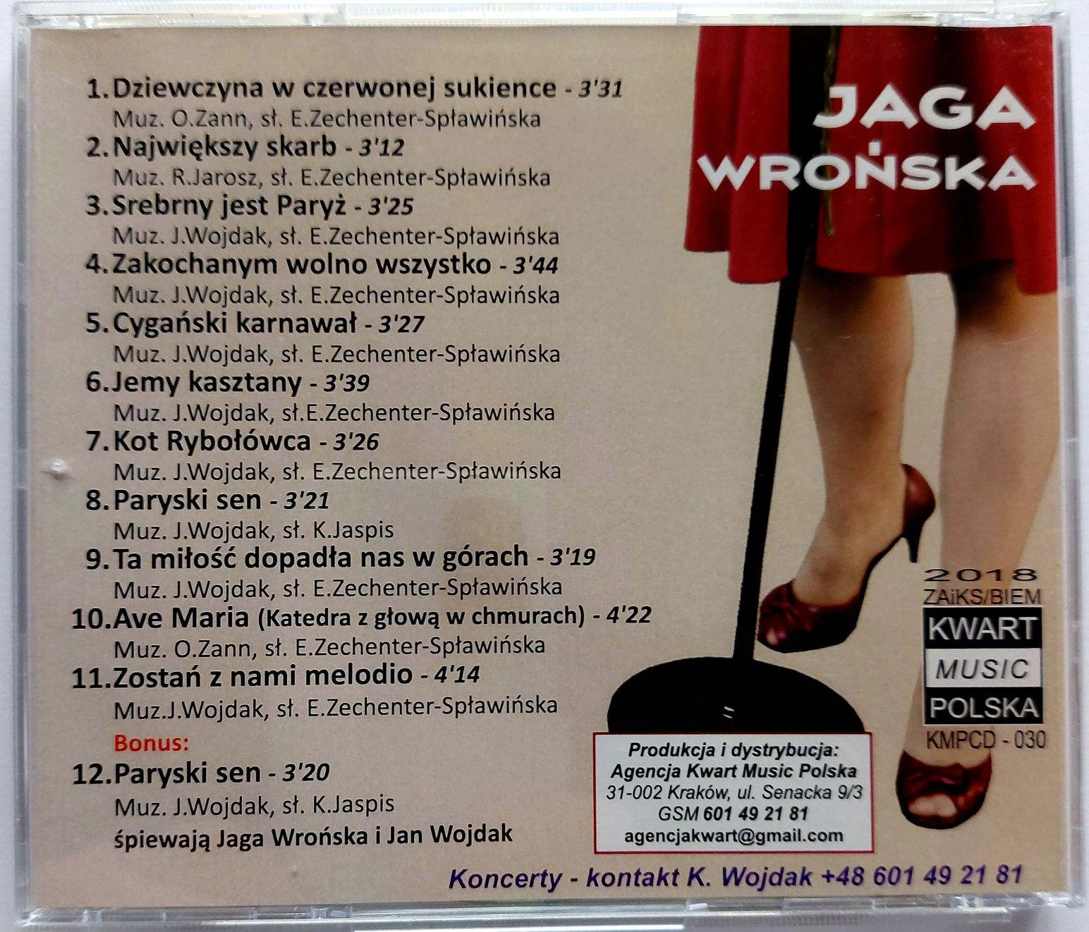 Jaga Wrońska Srebrny Jest Paryż 2018r