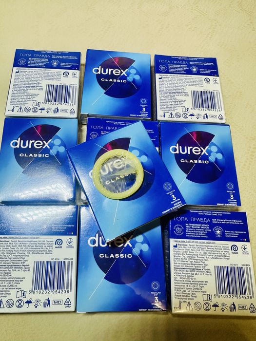 Презервативи Durex classic класичні 18 штук 6 упаковок до 2030 року