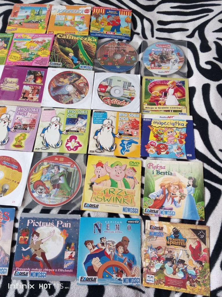 Bajki dla dzieci DVD vcd