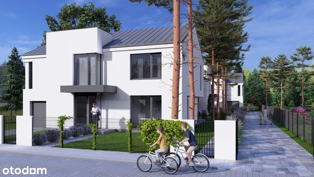 Nowoczesny dom z garażem w spokojnej okolicy