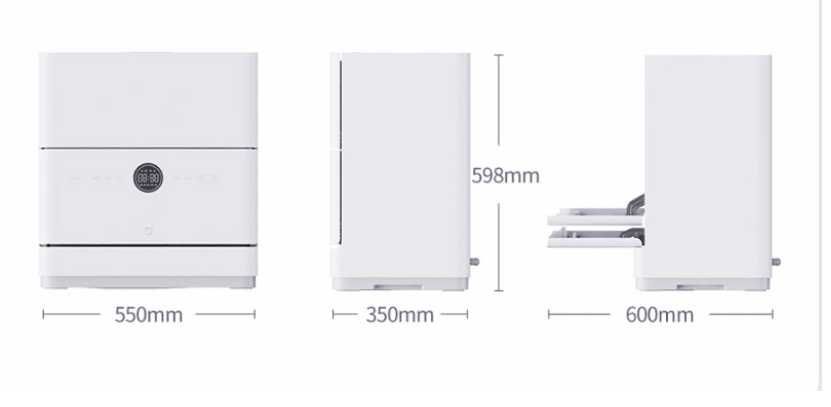 Посудомийна машина Xiaomi Mijia Smart Desktop S1
