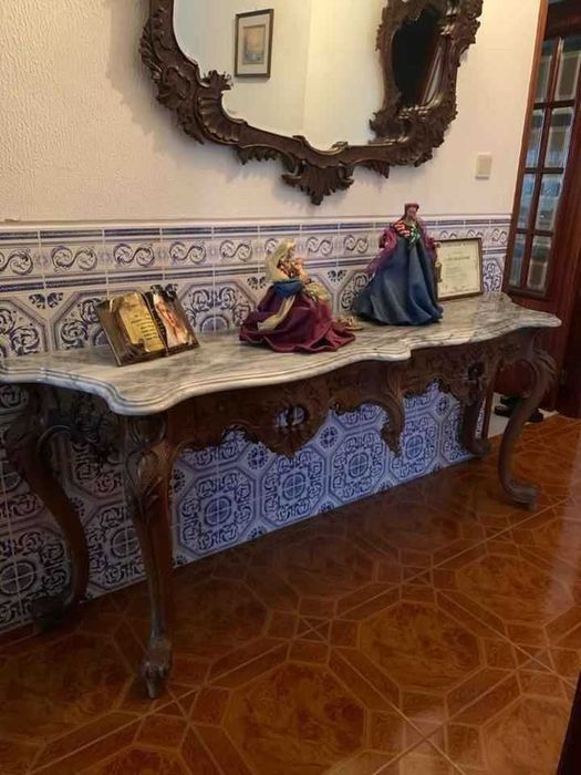 Credencia com Espelho Luís XV