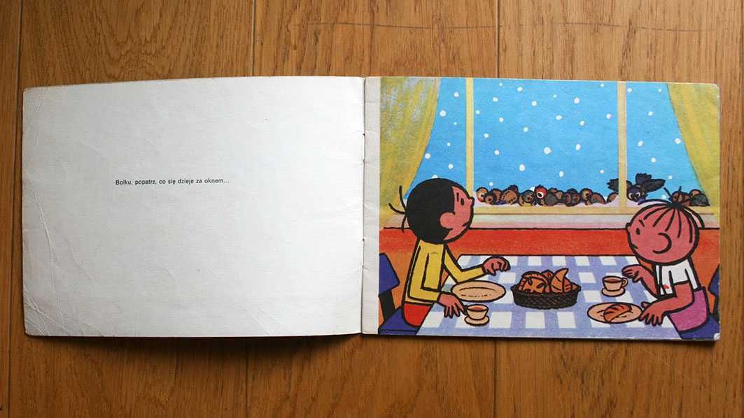 Bolek, Lolek i Zwierzęta. Grafika Alfred Ledwig. 1978