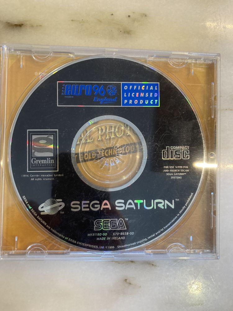 Jogo Sega Saturn Euro 96