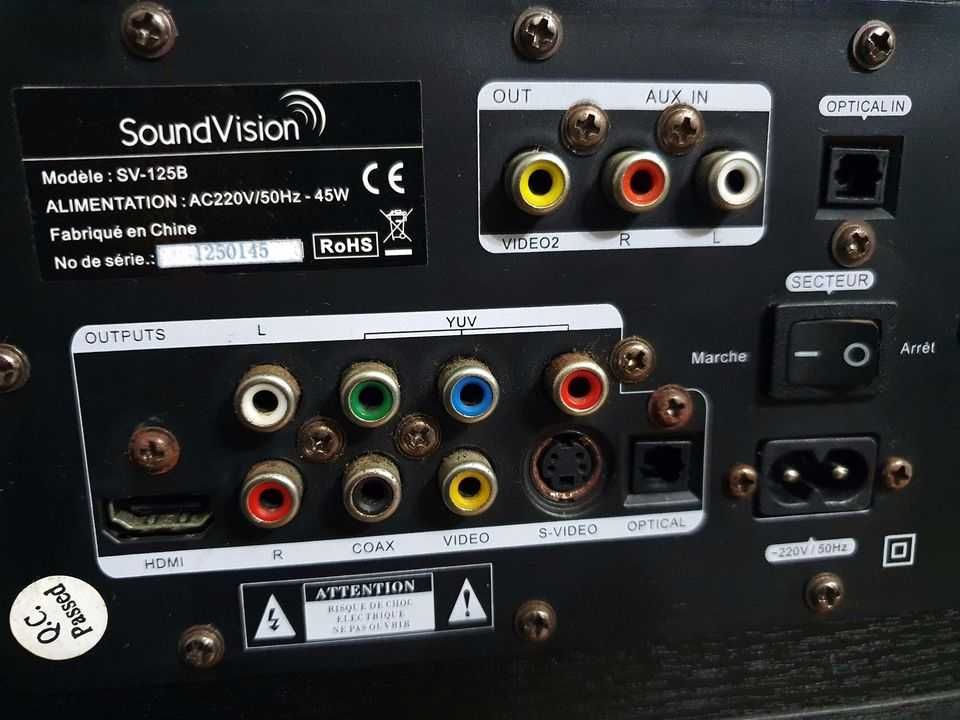 Móvel c/sistema de som integrado - SoundVision