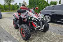 Can-Am Renegade 650,79km.11-2018 r.Wspomaganie,wydech RJWC,Grzane manetki i kciuk.