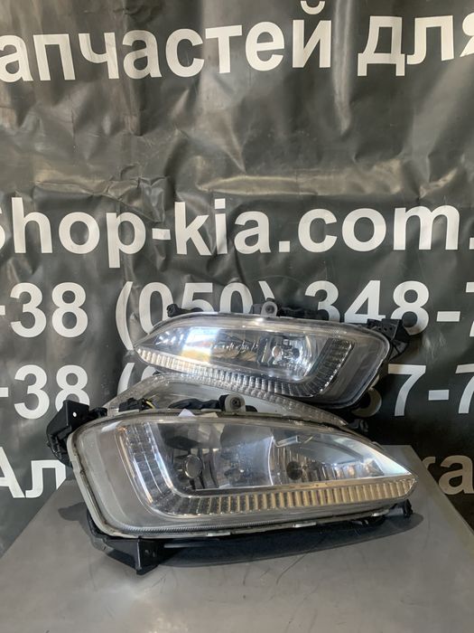 Противотуманні фари  без ДХО Hyundai Santafe 2013-2015р