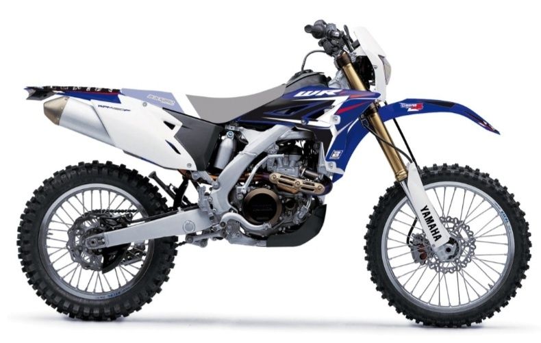 Okleina Komplet naklejek oklein Yamaha Wr 450F Wrf 450 Nowa Rok 12-15