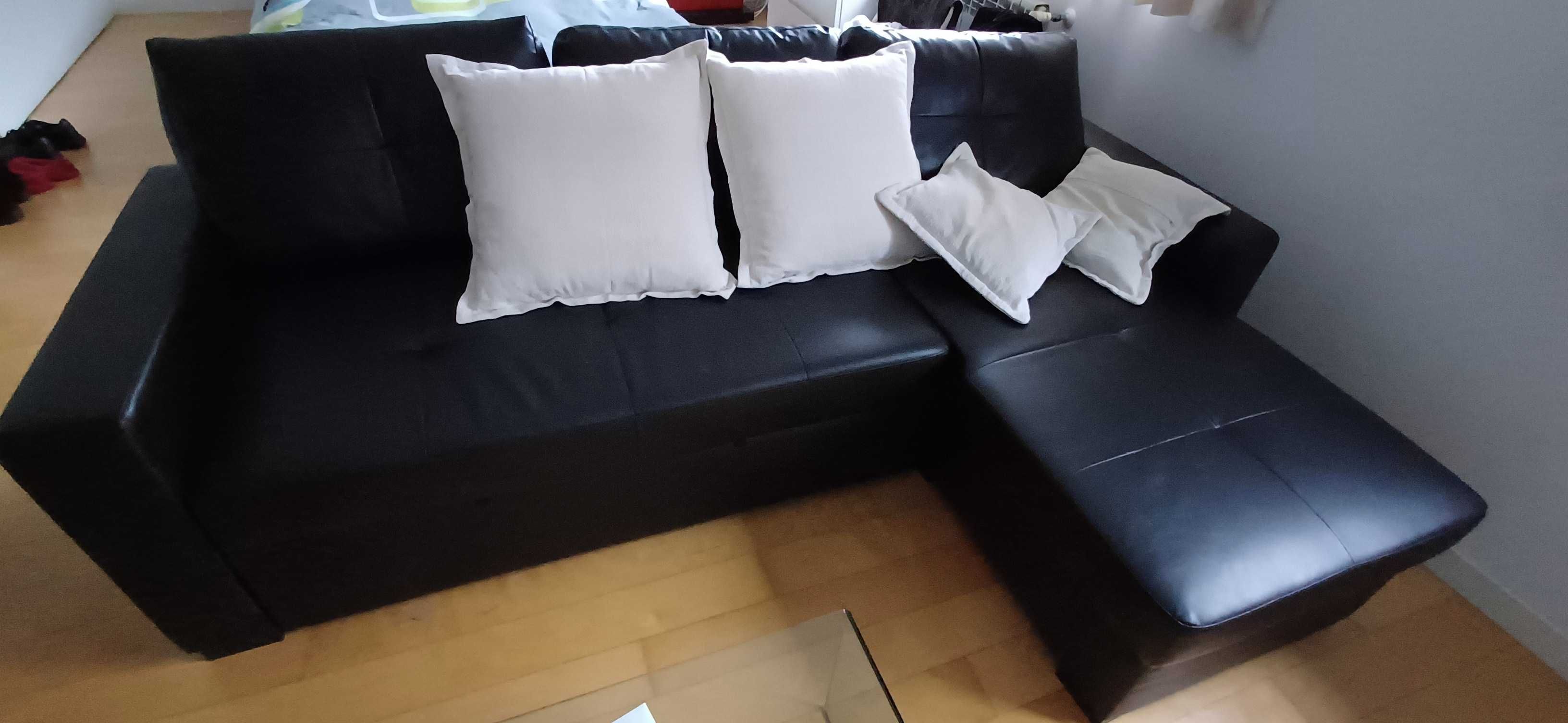 Vendo sofa cama 2lugares+chaise long