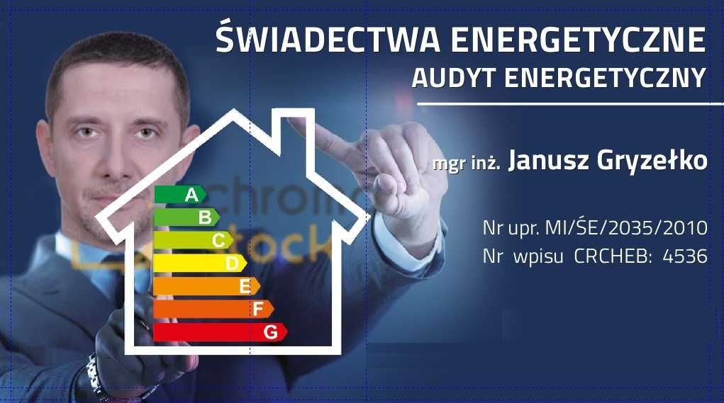 Audyt energetyczny Świadectwo energetyczne Świadectwo charakterystyki