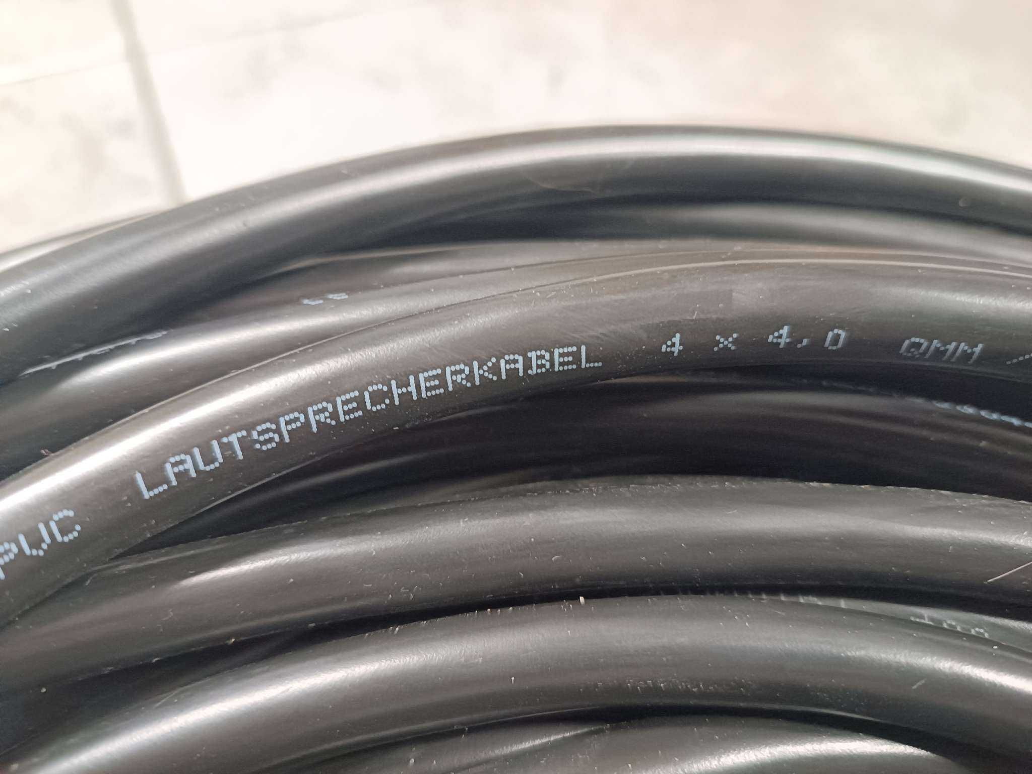 Kabel głośnikowy 4x4 HELUKABEL Przewód głośnikowy 4x4,0mm 20m