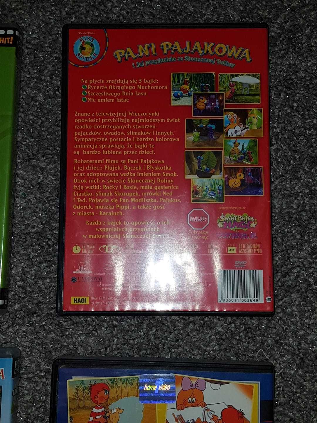 Bajki dla dzieci DVD oraz gra PC