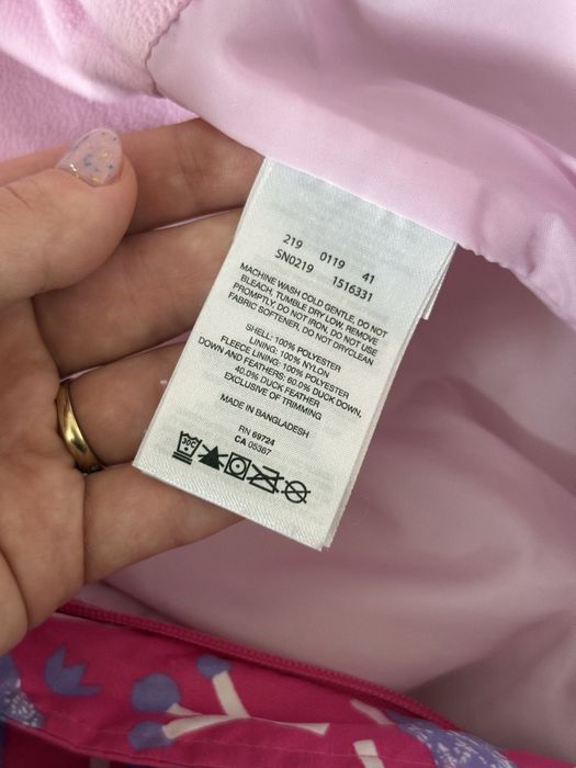 Puchowy kombinezon Columbia