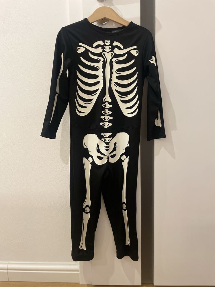 Steój karnawałowy kościotrup H&M 104