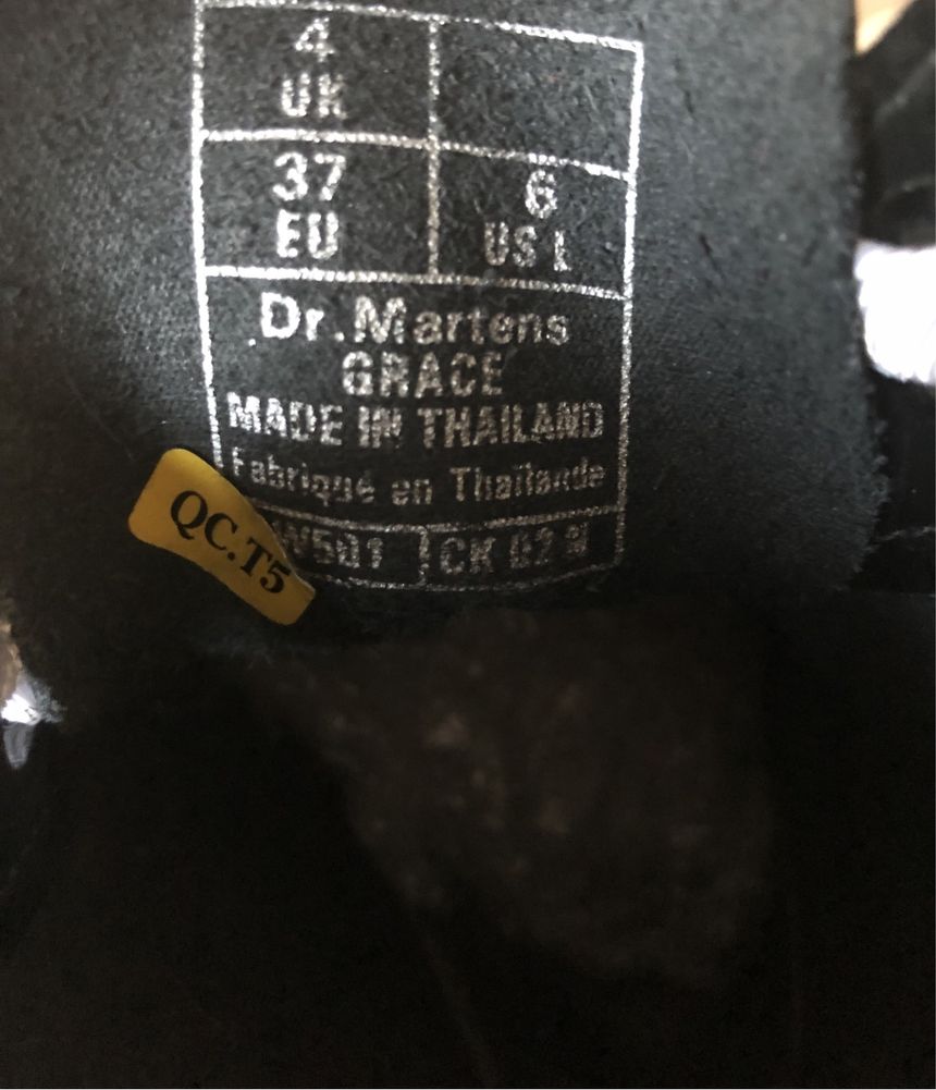 DR MARTENS GRACE damskie glany r.37 Skóra super stan