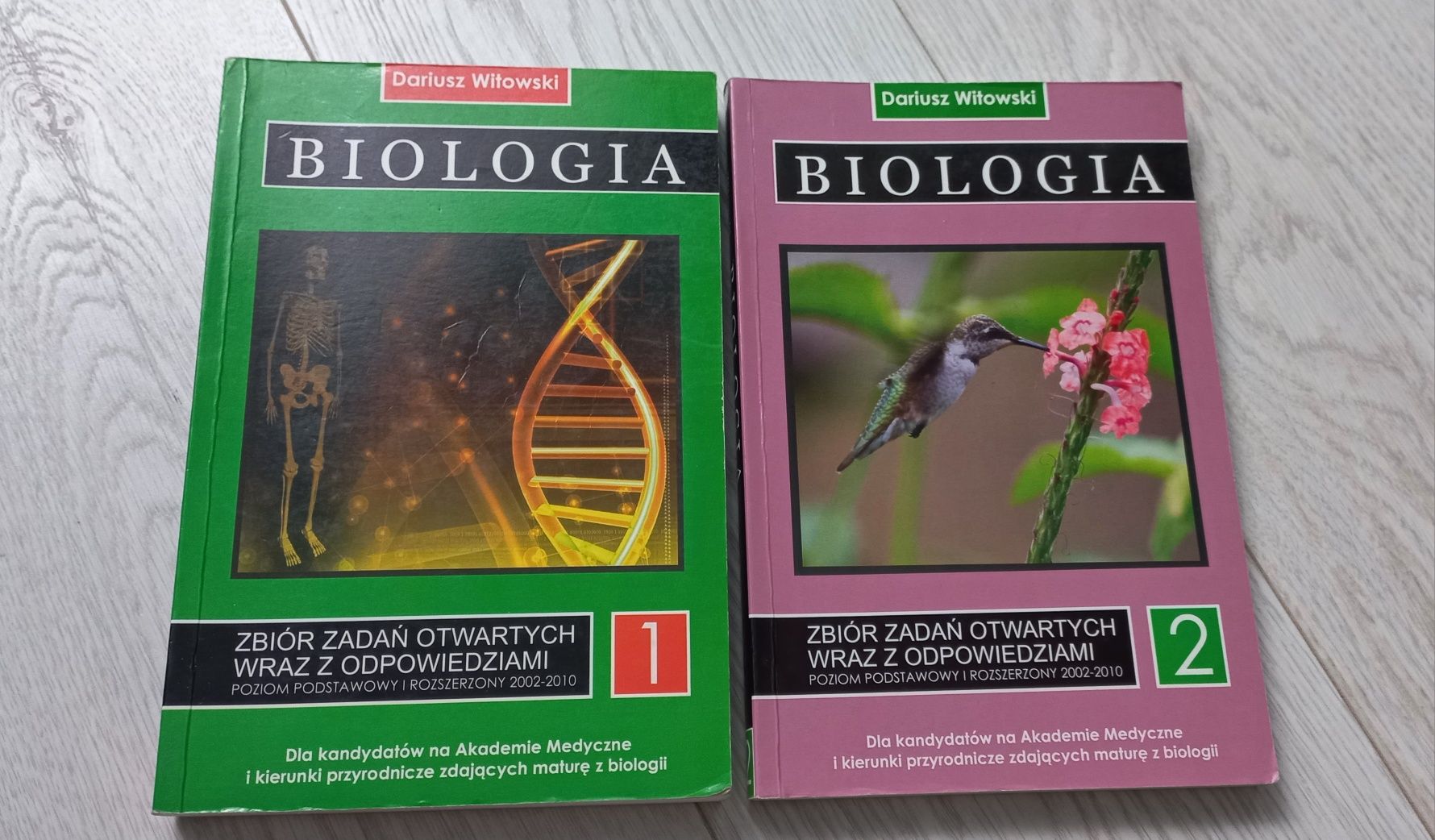 Biologia Witowski zbiór zadań tom 1 i 2