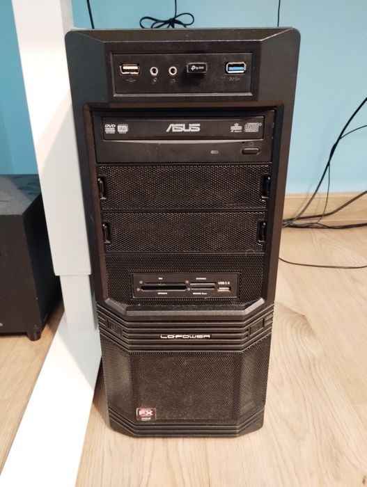 Komputer stacjonarny FX8150, RX580, 14gb RAM, dysk SSD