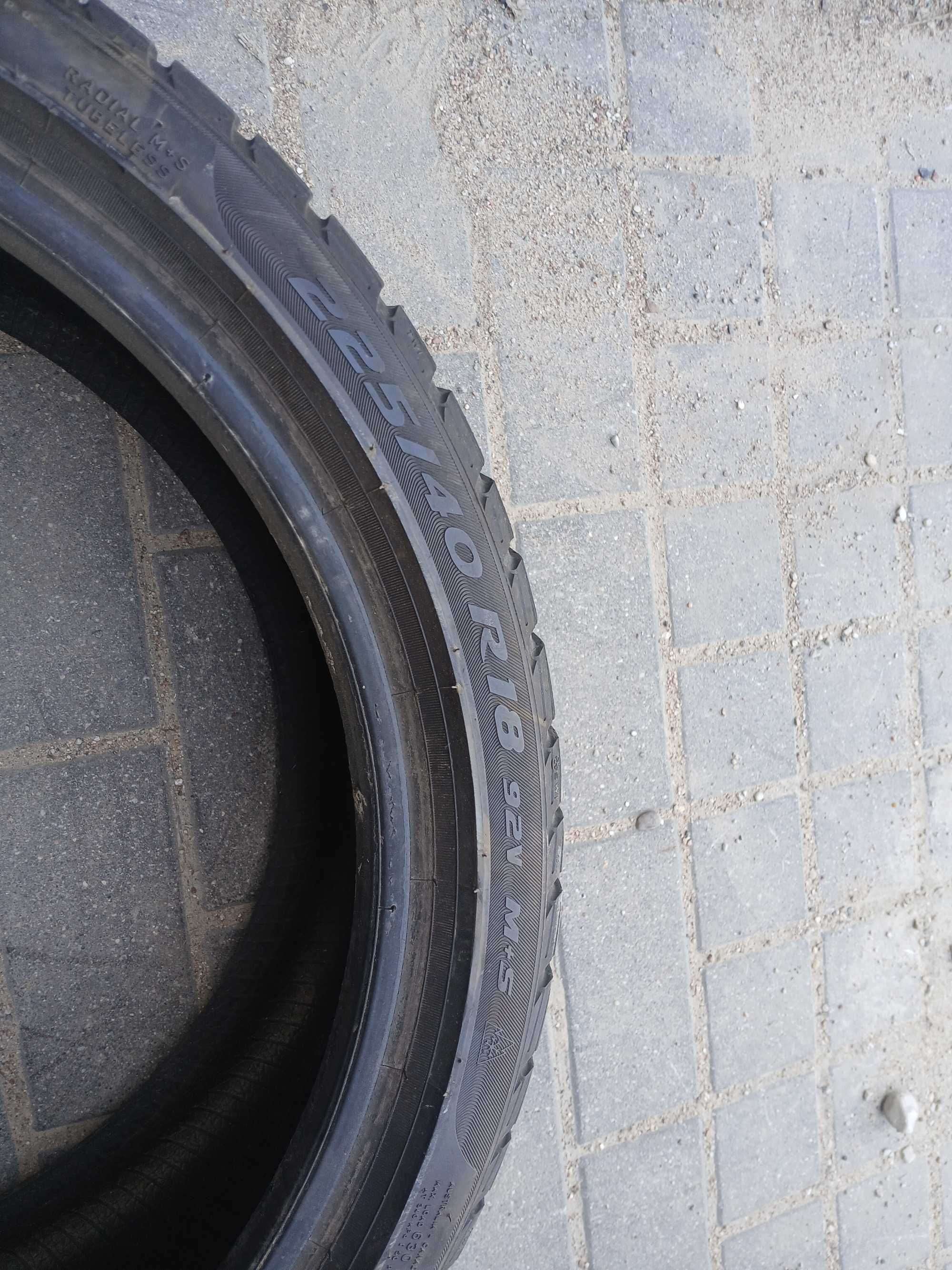 1x opona 225/40 R18 Pirelli Sottozero 3 Gwarancja Montaż
