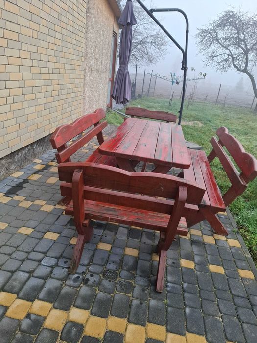 Meble ogrodowe komplet