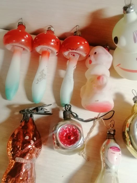 Елочная игрушка Красная шапочка Ссср