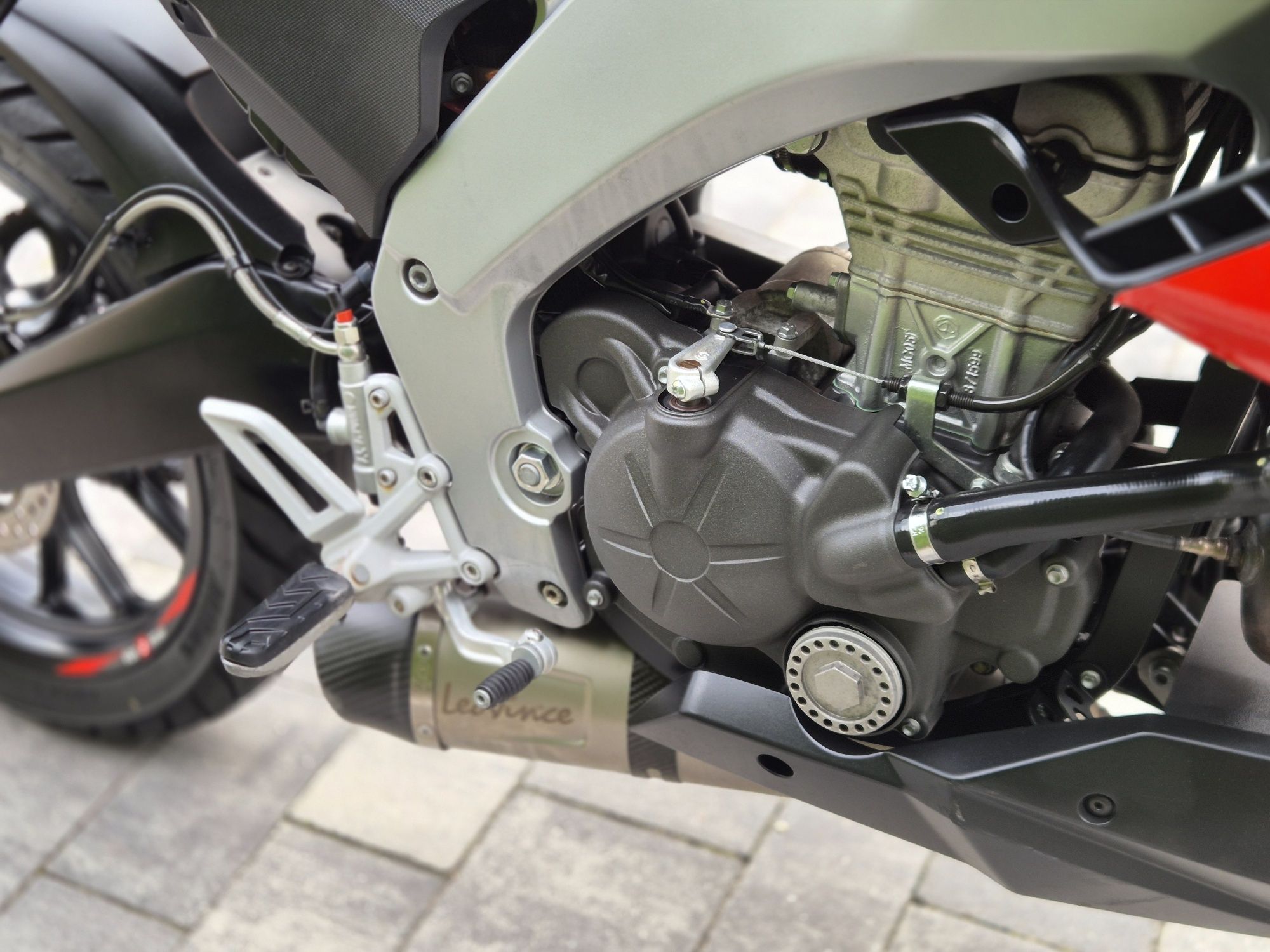 Aprilia TUONO 125 Leo Vince ABS 2019r Kat B a1 mt rs4 cb