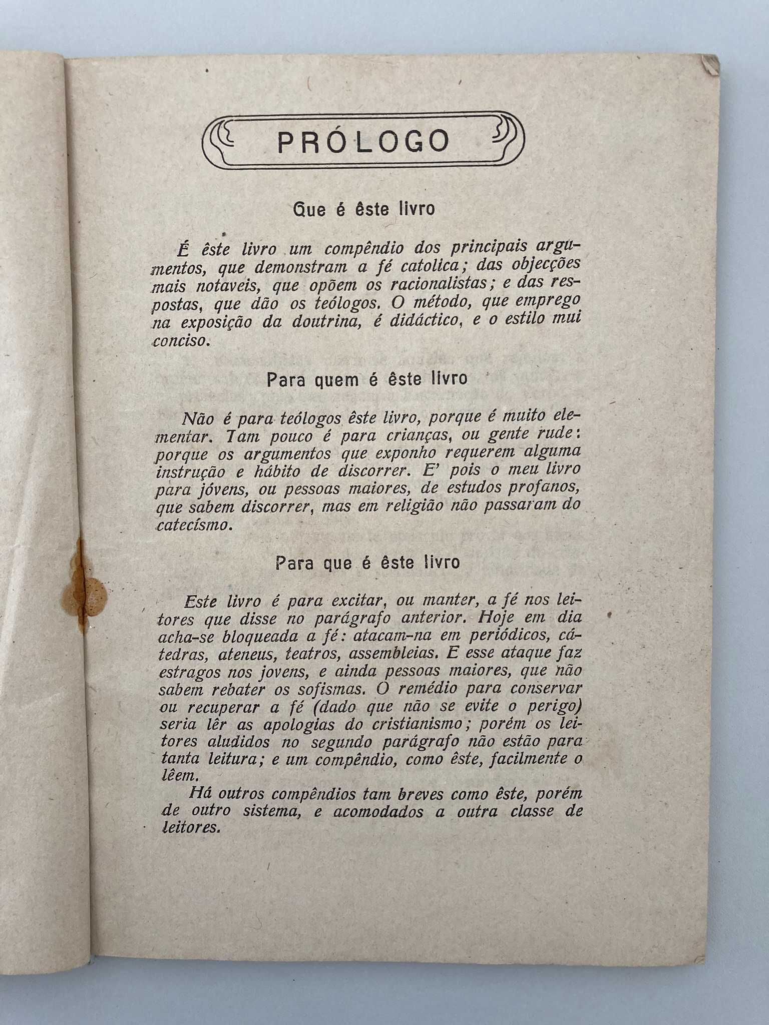 Os Fundamentos da Fé 1922