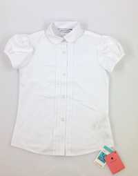 Блузка на пуговицах для девочки в школу 7-8 лет, 128