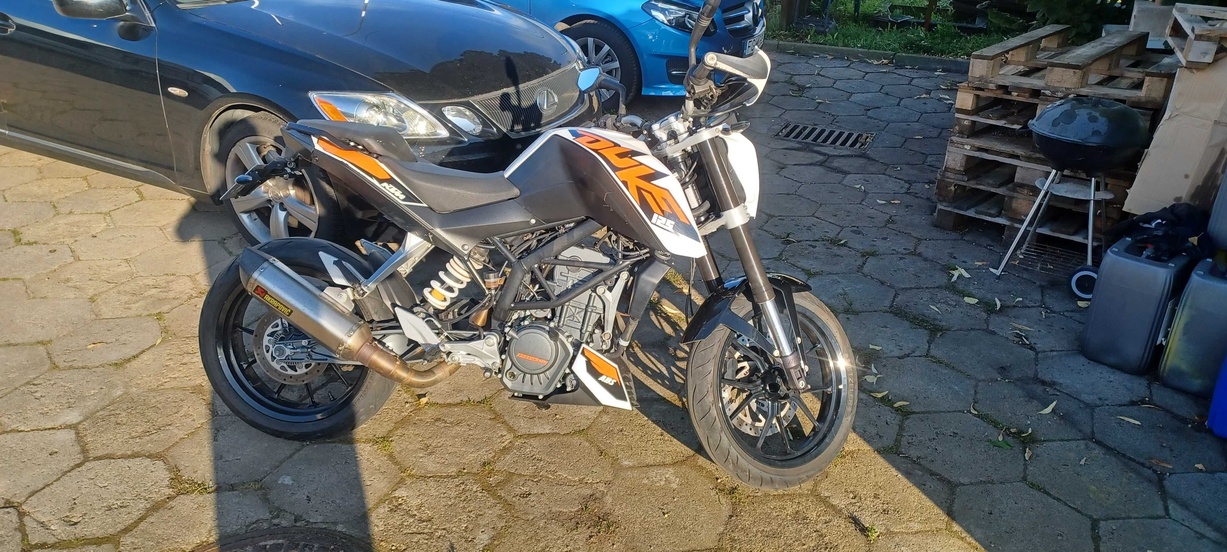 Idealny motocykl na start - KTM Duke 125 na sprzedaż!