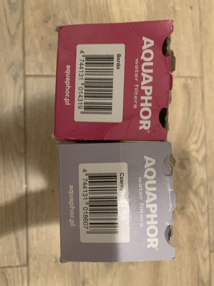 Butelka filtrująca Aquaphor 0,5l bordo lub czarna