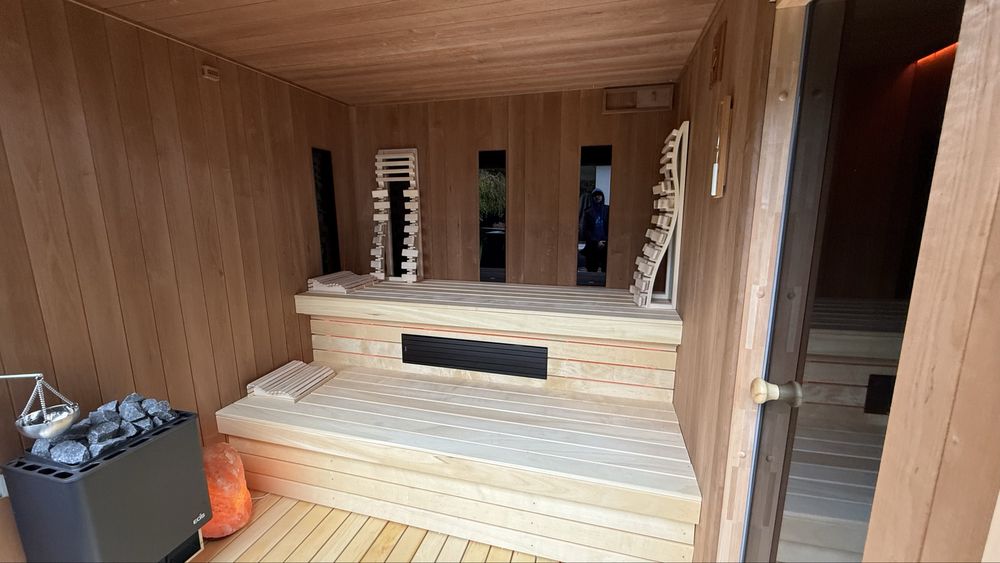 Sauna Premium termoolcha. NA WYMIAR