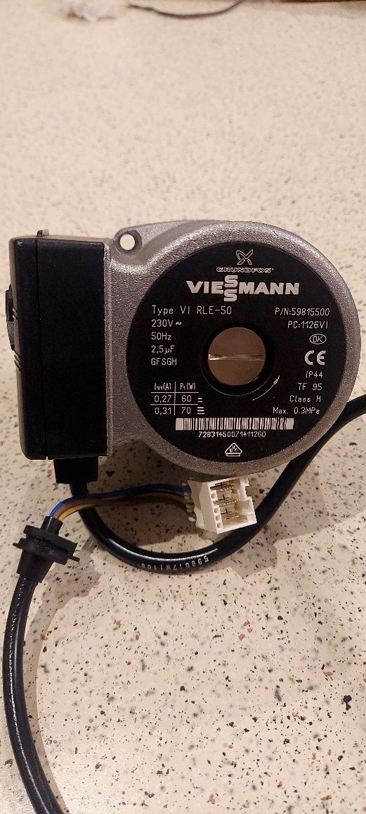 Pompa obiegowa Viessmann Grundfos Vitodens 200-W typ VI RLE-50