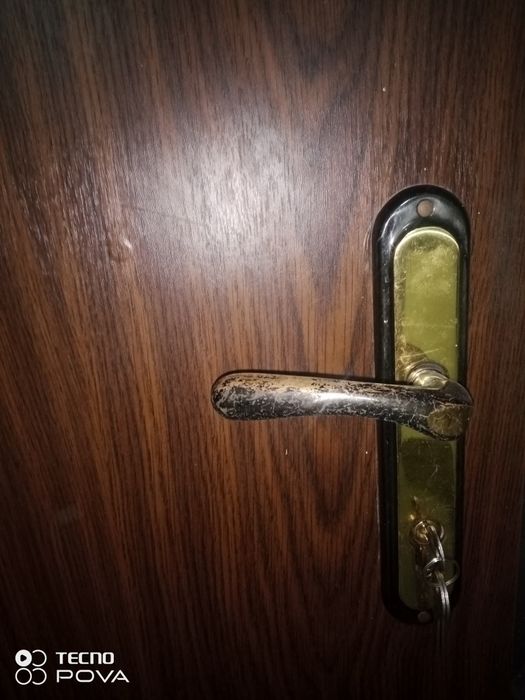 Двери.Двері(204х79см) входные металлические.Б/У.