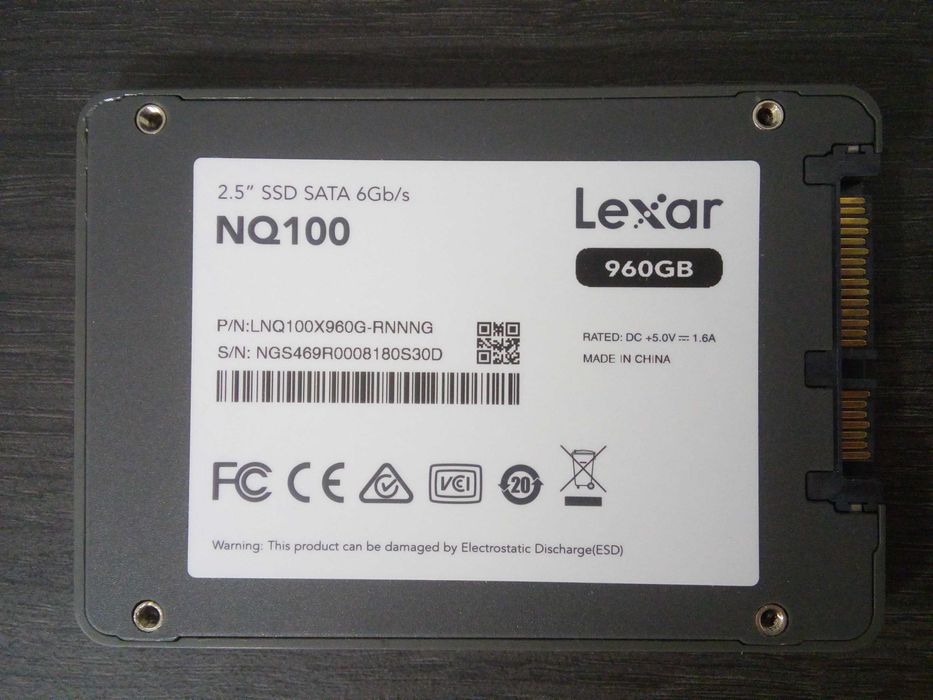 SSD диск Lexar NQ100 960GB 2.5" SATAIII