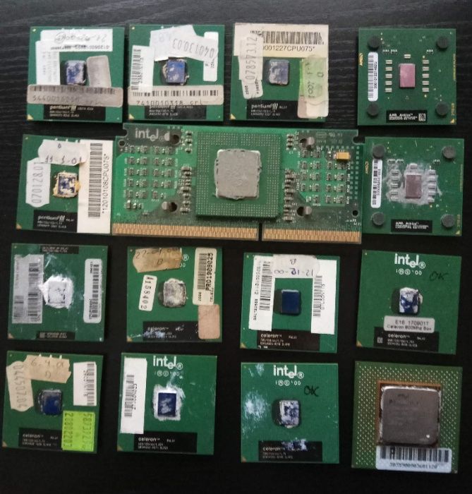 Processadores Vintage Varios Intel, AMD, Cyrix