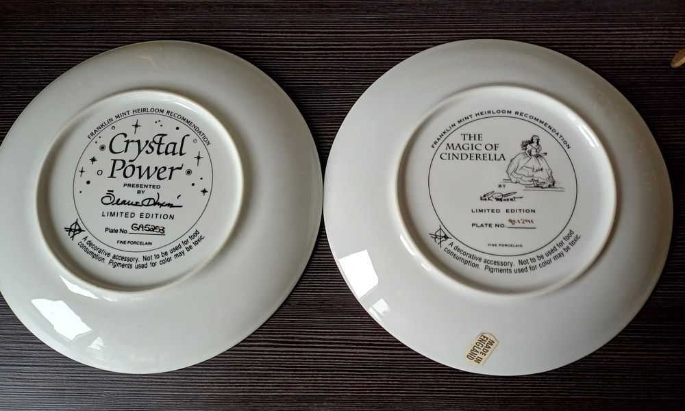 Тарілки Franklin Mint. England. Вінтаж.