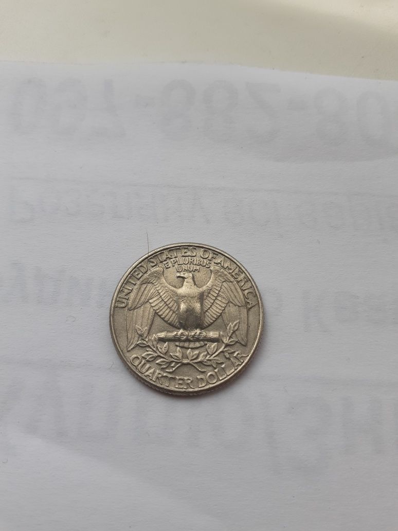 Монета Quarter Dollar 1985