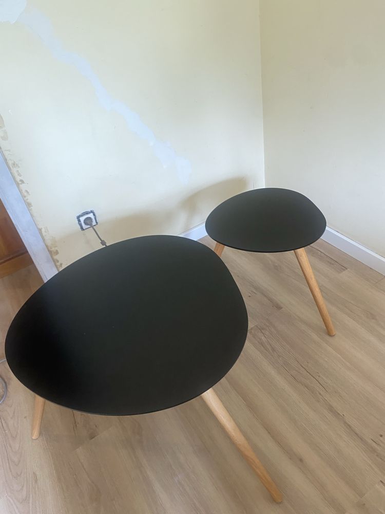 2 mesas sala de estar da “loja Homa “modernas que se encaixam