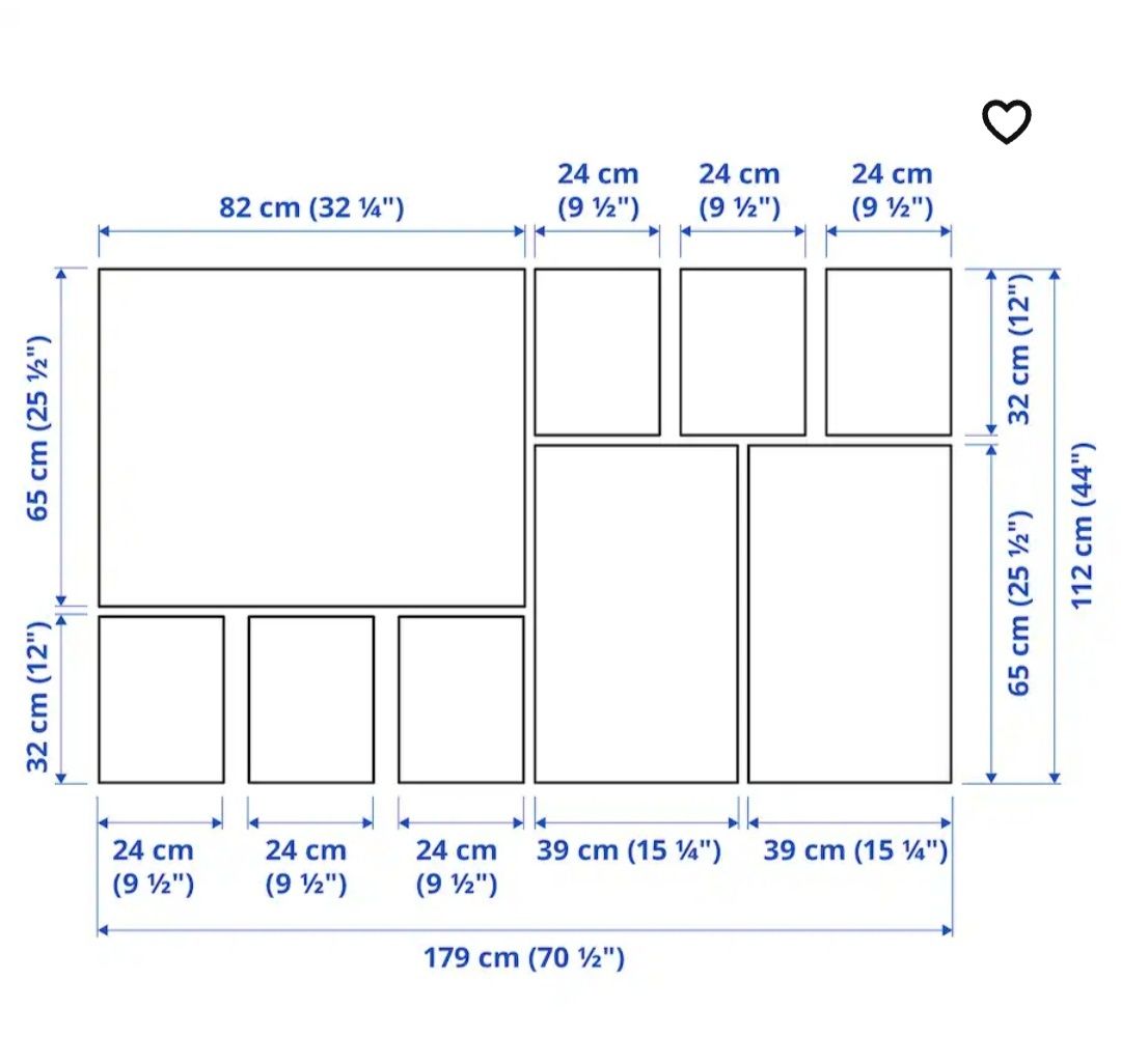 Conjuntos de quadros Ikea